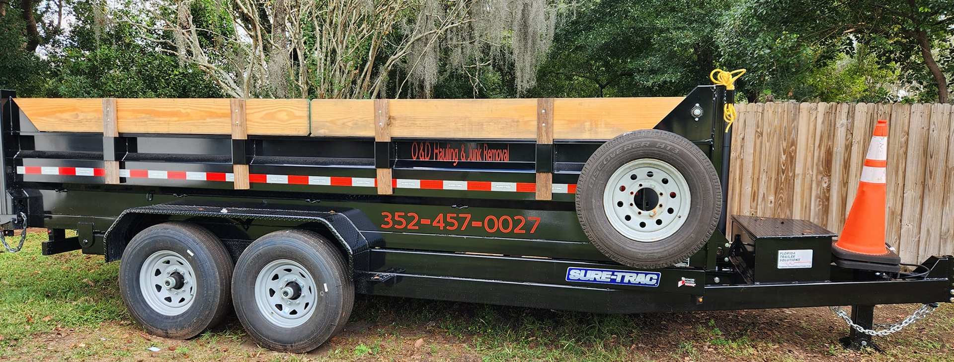 Landscaping work